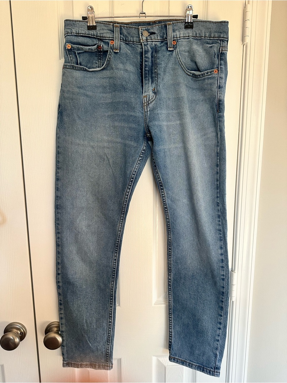 Levi’s 512 Taper Light Blue Men’s Slim Straight Jeans. 32x30
